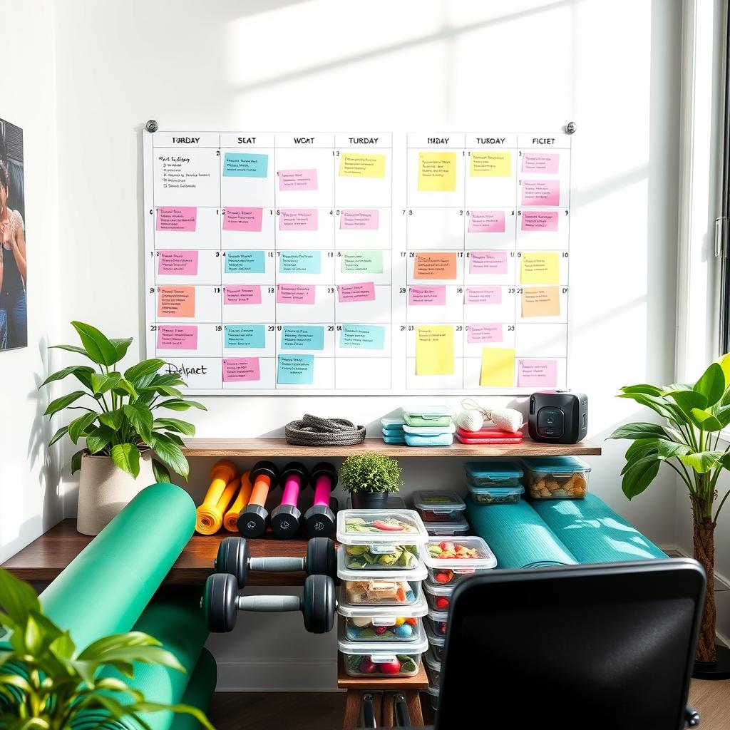 Stay Motivated on Your Fitness Journey - Workout routine