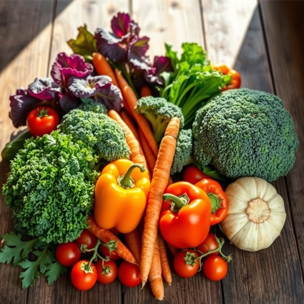 healthy foods - vegetables