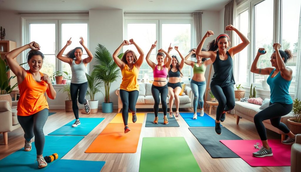 workout routines at home