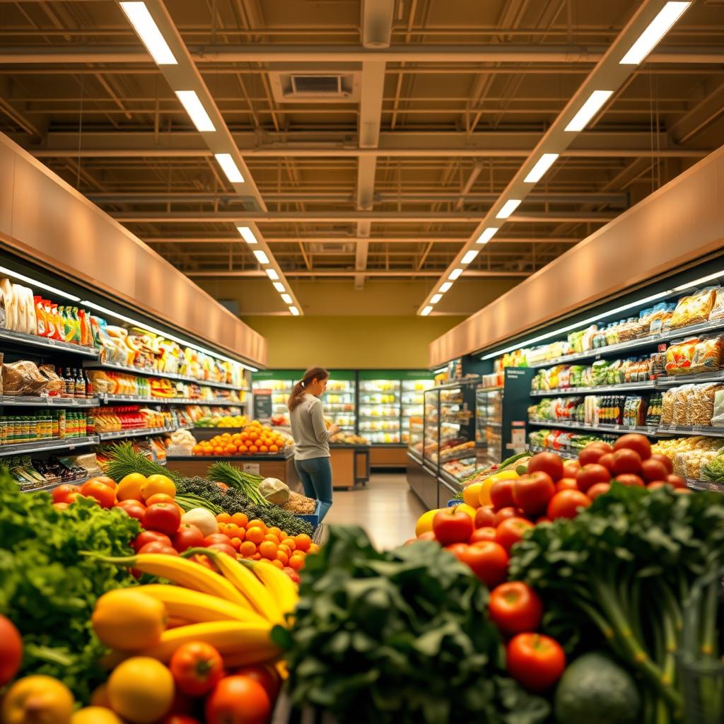 Grocery Store Healthy Shopping Strategy