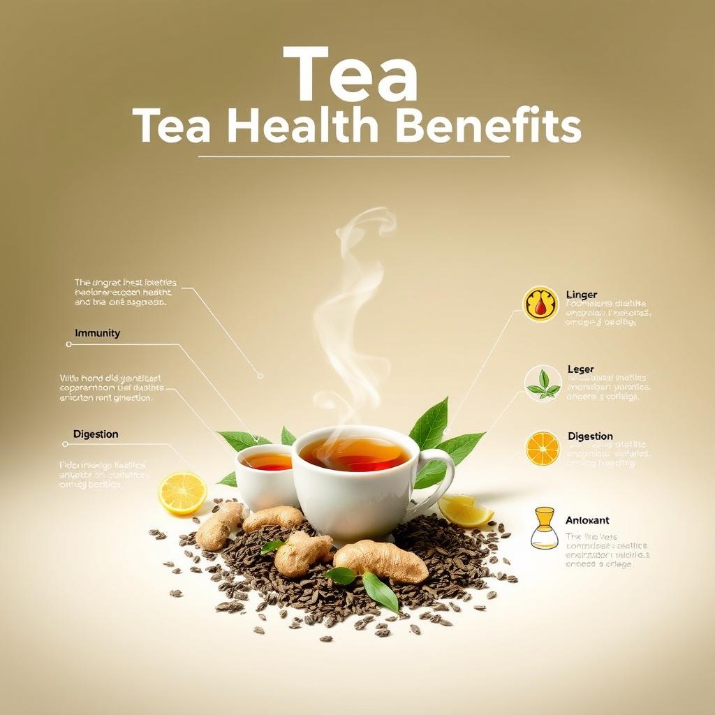 Tea Health Benefits Infographic